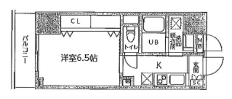 ＣＡＶＥ　ＹＵＳＨＩＭＡ（ケイブ湯島） 11階 1Kの間取り