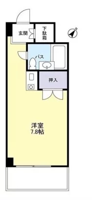 FT文京 3階 1Rの間取り