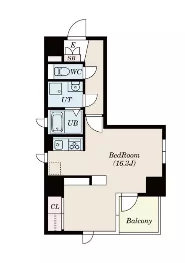 彰文居 FRecoA向丘~ショウブンキョ フレコアムコウガオカ~ 9階 1LDKの間取り