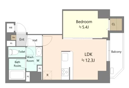 【新築】Alivis本郷三丁目(アリビスホンゴウサンチョウメ) 9階 1LDKの間取り