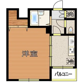 ロアール本郷東大前 3階 1Kの間取り