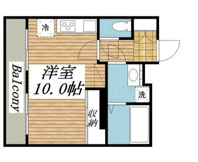 メゾン・ド・ヴィレ千駄木 11階 1Rの間取り